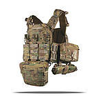 Комплект №2: Плитоноска Kiborg GU gen.2 + 6 підсумків мультикам