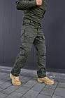 Тактичні штани з наколінниками+ FLEX вставки, олива