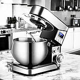 Тістоміс із чашею 6 л 4000 Вт 4000 Вт Top Kitchen стаціонарний міксер із трьома насадками і таймером до 30 хвилин, фото 7