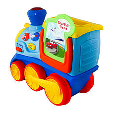 Интерактивная двуязычная игрушка Kiddi Smart – Поезд Смарти (украинский и английский), фото 5