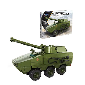 Конструктор дитячий.Ігровий військовий БТР ЗСУ "Отаман" на 342 деталі