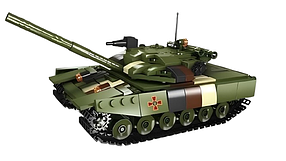 Конструктор дитячий.Танк військовий ігровий "ЗСУ" 502 деталей