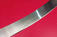 Накладка на задній бампер з загином без гумки для Great Wall Hover H3 2010-2014