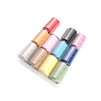 Набір ниток для шиття та вишивки, комплект ниток із 12шт