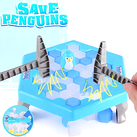 Гра настільна для дітей "Пінгвін на льоду", гра для дітей від 2 років