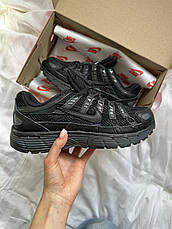 Чоловічі чорні кросівки Nike P-6000 Premium Triple Black Gore-Tex найк кросівки P6000, фото 4