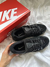 Чоловічі чорні кросівки Nike P-6000 Premium Triple Black Gore-Tex найк кросівки P6000, фото 5