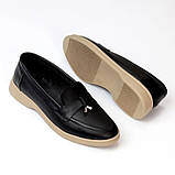 Лофери з простим дизайном та контрастною підошвою, фото 9