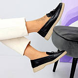 Лофери з простим дизайном та контрастною підошвою, фото 4