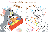 Tom and Jerry. Наліпи та розмалюй. Сюрприз!, фото 3