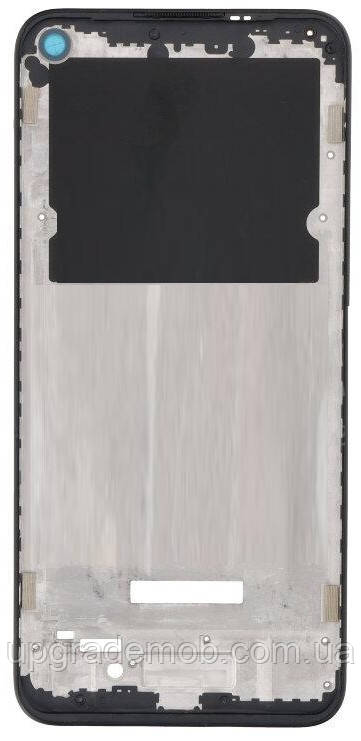 Рамка дисплея Samsung A115 Galaxy A11/M115 чорна, фото 1