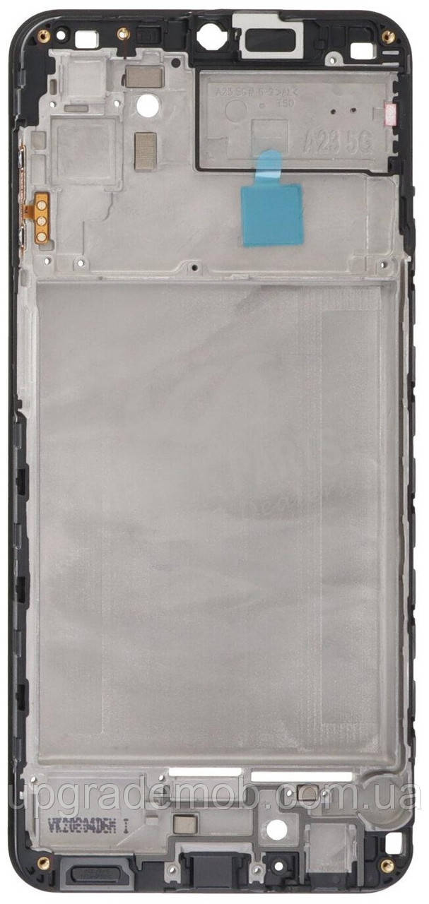 Рамка дисплея Samsung A236 Galaxy A23 5G чорна, фото 1