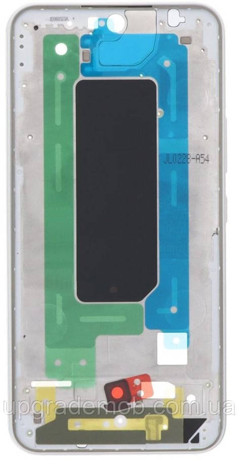 Рамка дисплея Samsung A546 Galaxy A54 срібляста White, фото 1