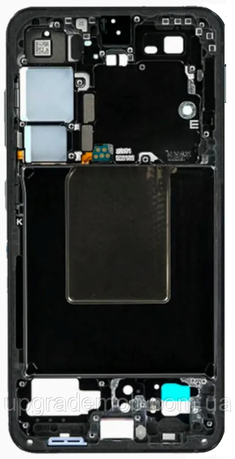 Рамка дисплея Samsung S921 Galaxy S24 чорна Onyx Black оригінал, фото 1