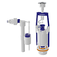 Комплект універсальної змивної арматури з функцією START-STOP і клапаном бокової подачі води NOVA 4366N