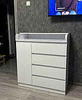 Комод пеленальний 4+1 Лайт колір білий