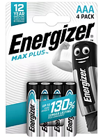 Батарейка LR03 (AAA) Energizer Max Plus Alkaline 4bl (ціна за 1шт)