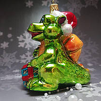 Дракон  з подарунком іграшка на ялинку Snegka Poland, фото 5