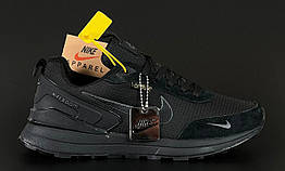 Чоловічі термокросівки Nike Zoom водовідштовхувальна тканина чорні розмір 41