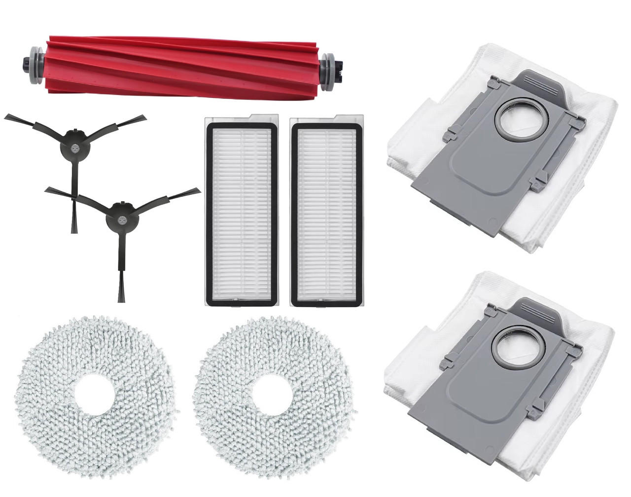 Комплект №4 для робота-пилососа Xiaomi Roborock QRevo S / Q Revo MaxV ( QRMV02-00 ) / Q Revo Pro
