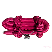 М'які бігуді для волосся Top Beauty для холодного завивання та створення локонів (Малинові)