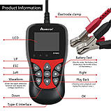 AER Aermotor BT900 (росське меню кольоровий дисплей) аналізатор акб 6V 12V, фото 4