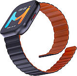 Смарт-годинник iMiki SE1 Magnetic Strap Black/Orange, фото 5