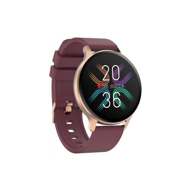 Смарт-годинник Canyon CNS-SW68RR Gold/Bordo, фото 1