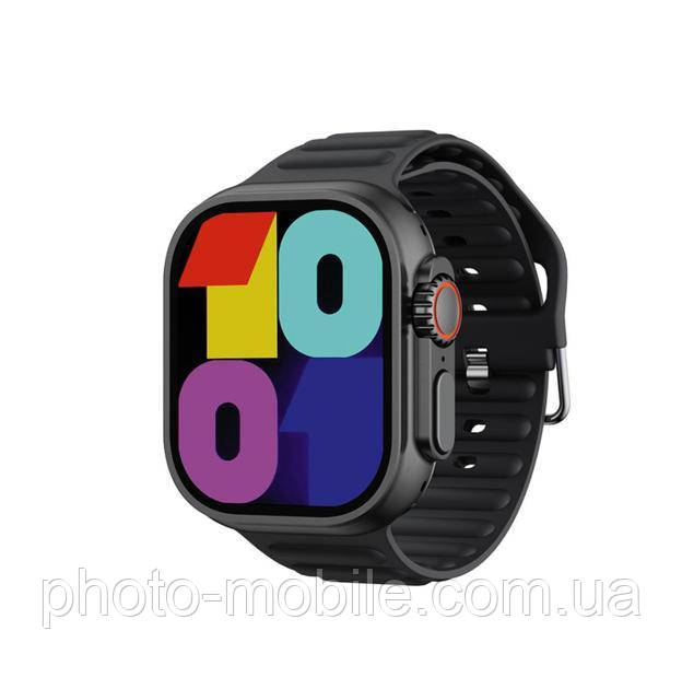 Смарт-годинник XO M10 Ultra 9th Wireless Charging Smart Sports Talking Watch Чорний