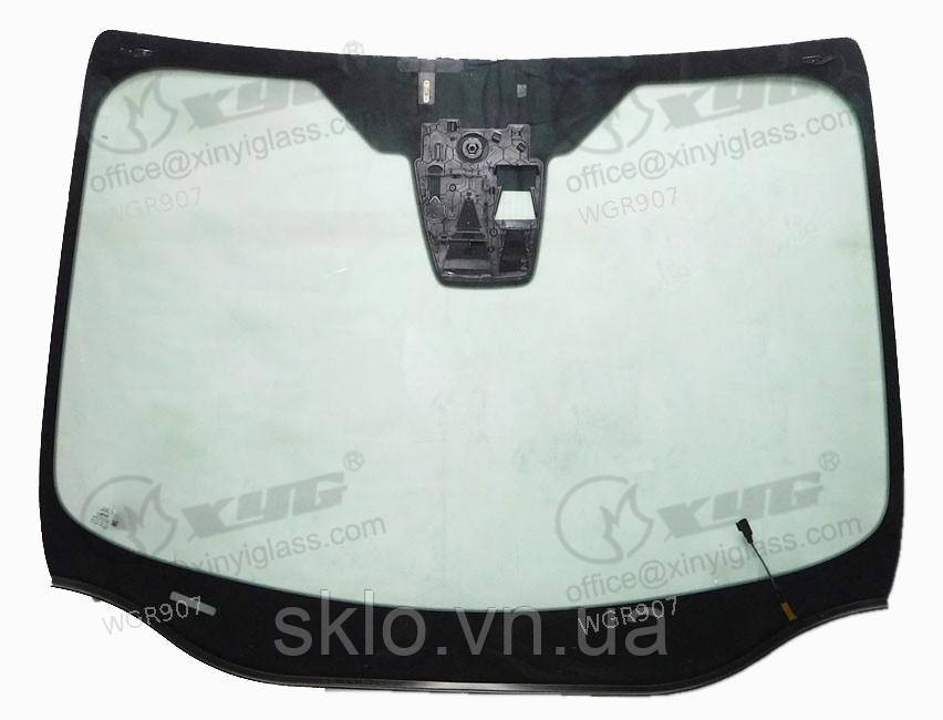 Лобове скло Ford Focus III 2011-2018 з датчиком, камерою (3 закриті), кріпленням - Форд Фокус