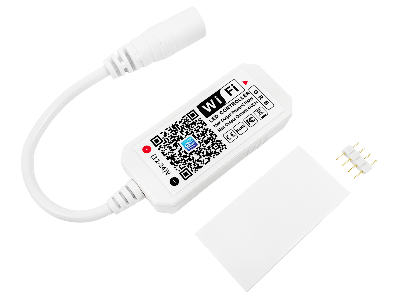 Контролер RGB 12А 12-24V mini Wi-Fi LEDUA