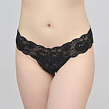 Трусики стрінги мереживні Acousma 1шт Розмір M L XL, фото 6