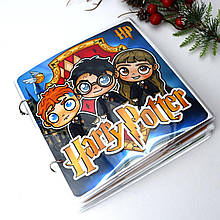 000109 Книжка на липучках Гарі Поттер Аватар, одягнена на липучках