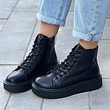 Демісезонні жіночі ботинки з натуральної шкіри, фото 5
