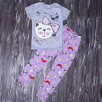 Піжама дитяча для дівчинки "Кішка"