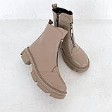 Класичні черевички в приємному бежевому кольорі, фото 3