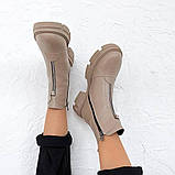 Класичні черевички в приємному бежевому кольорі, фото 6
