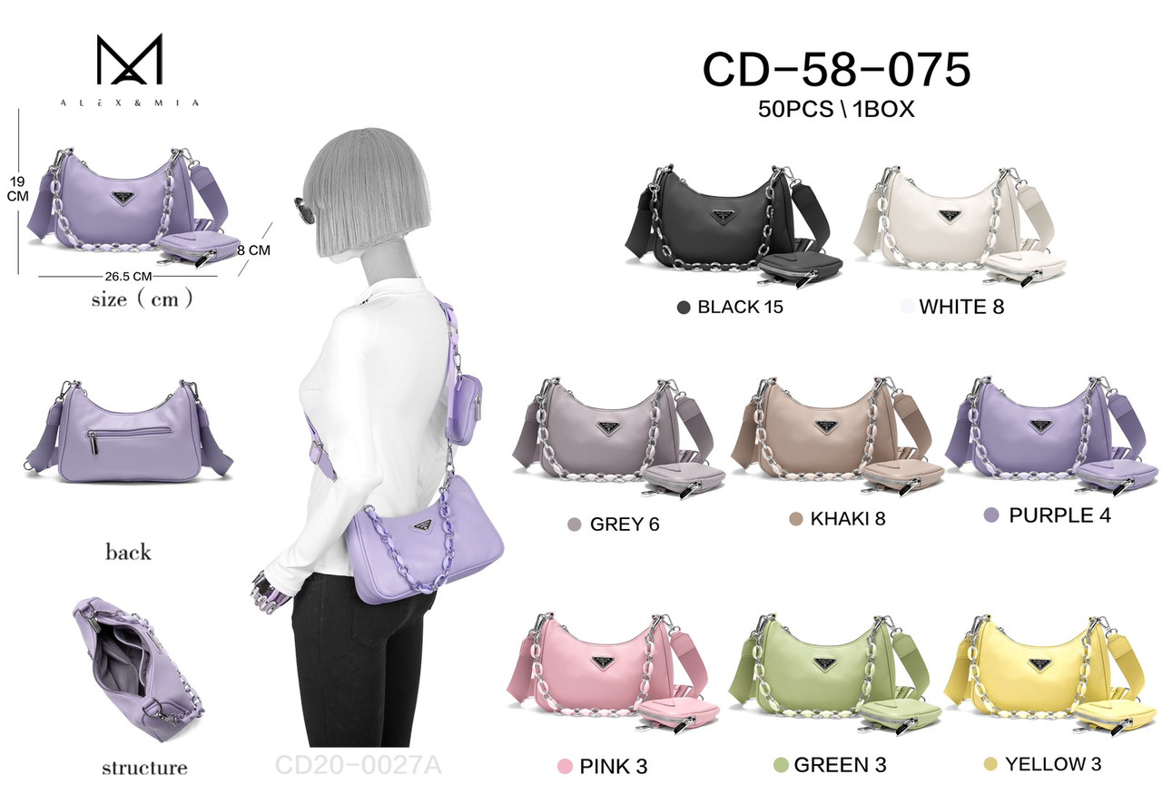 Жіноча стильна сумочка Alex&Mia (гуртом/роздріб)