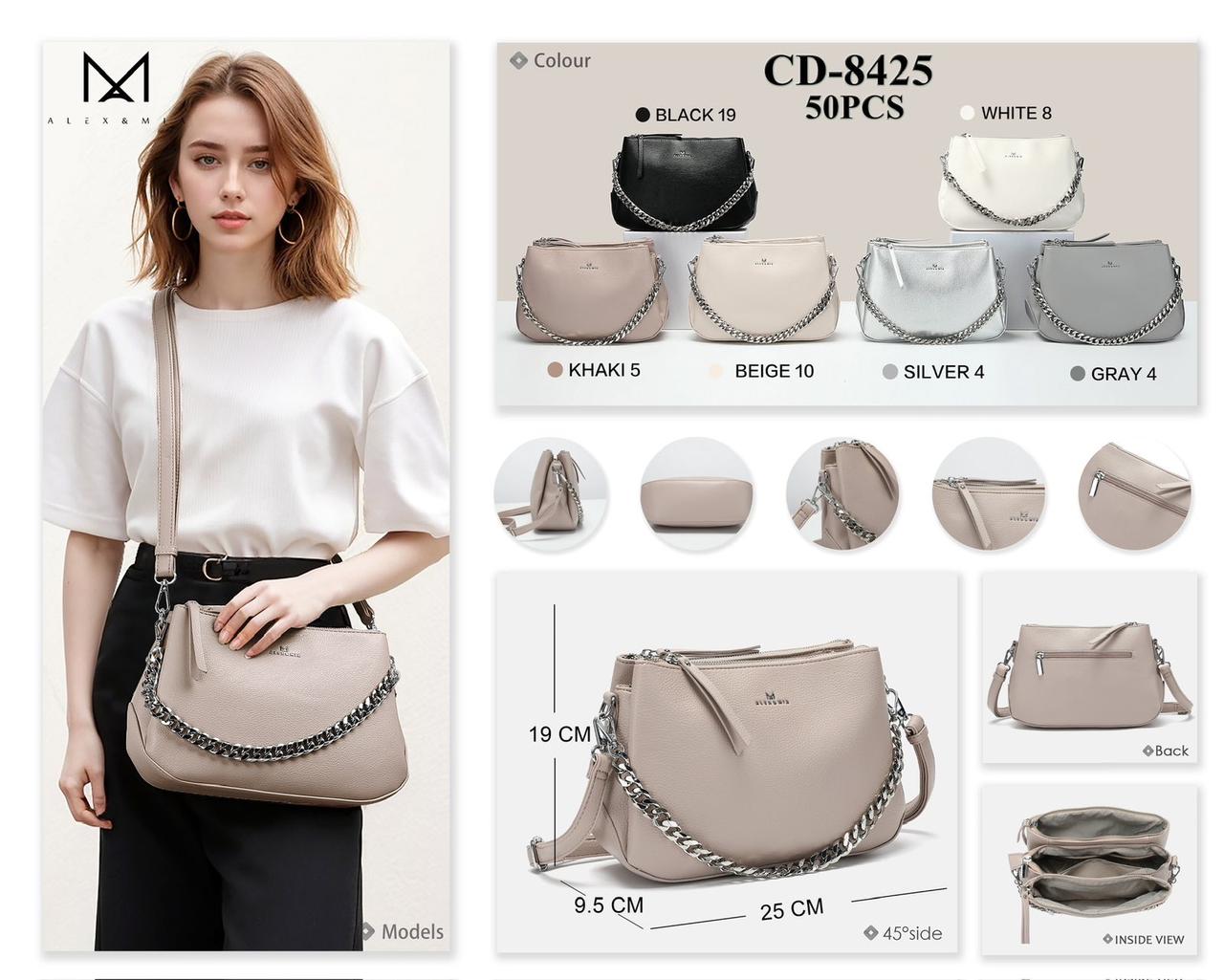 Жіноча стильна сумочка Alex&Mia (гуртом/роздріб)