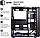 Корпус Qube Storm Black, без БЖ, Mid Tower, ATX / Micro ATX / Mini ITX, 2хUSB 2.0, 1хUSB 3.0, 4x120 мм ARGB, 0, фото 3