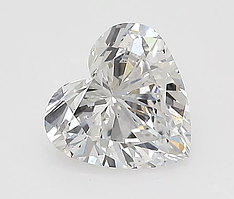 Діамант GIA Серце 0,4 карат характеристик 3/6 (Si1/F)
