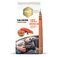 Сухий корм для дорослих котів AMITY Super Premium Cat Salmоn , з лососем, 7 кг (*)