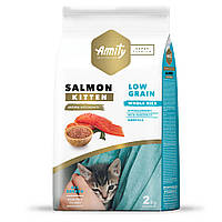 Сухий корм для кошенят AMITY Super Premium Kitten  Salmon, з лососем, 2 кг (*)