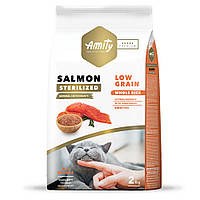 Сухий корм для стерелізованих котів  AMITY Super Premium.Cat Sterilized  Salmon, з лососем, 2 кг (*)