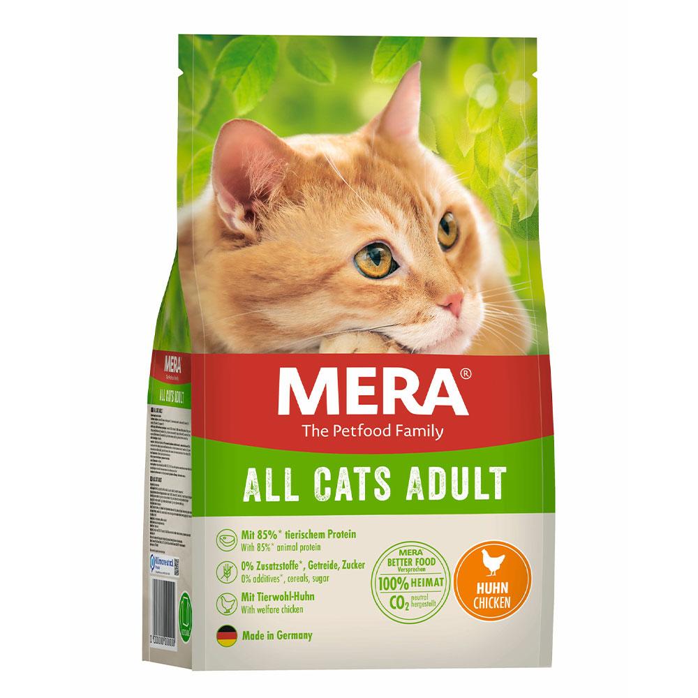 Сухий корм для дорослих котів всіх порід MERA Cats All Adult Chicken (Huhn) з куркою, 10 кг (*)