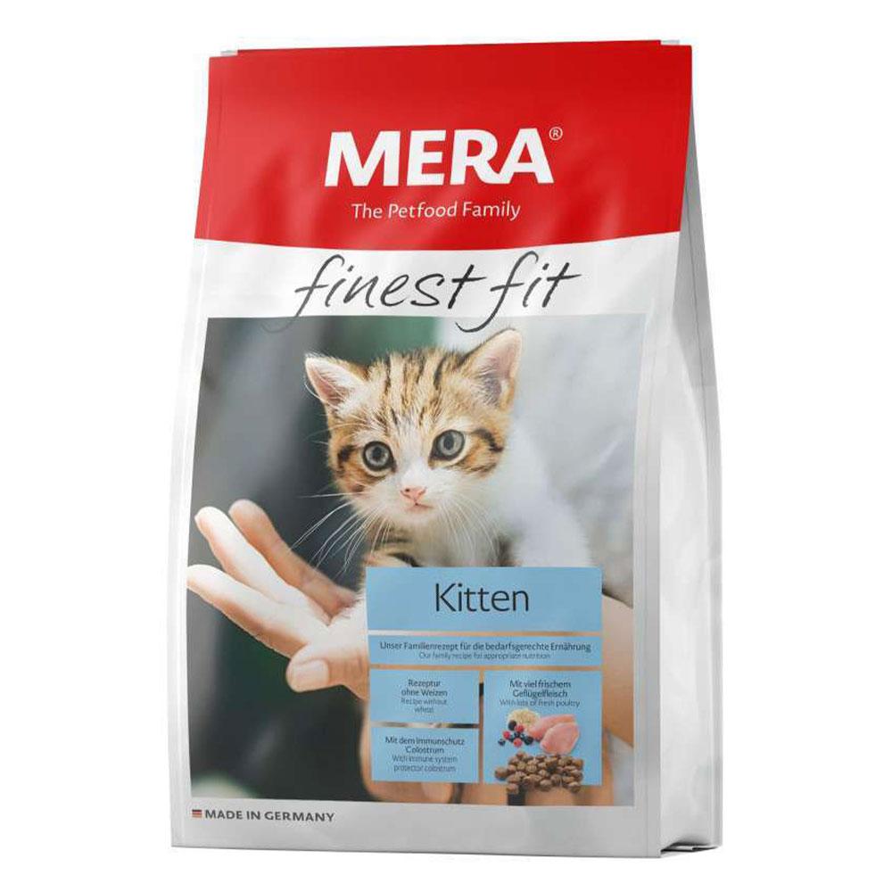 Сухий корм для кошенят MERA finest fit Kitten , зі свіжим м'ясом птиці та лісовими ягодами, 1.5 кг (*)