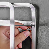 Настінний самоклейний гачок тримач кріплення для картин рамок і полиць без свердління регульований 12 мм, фото 4