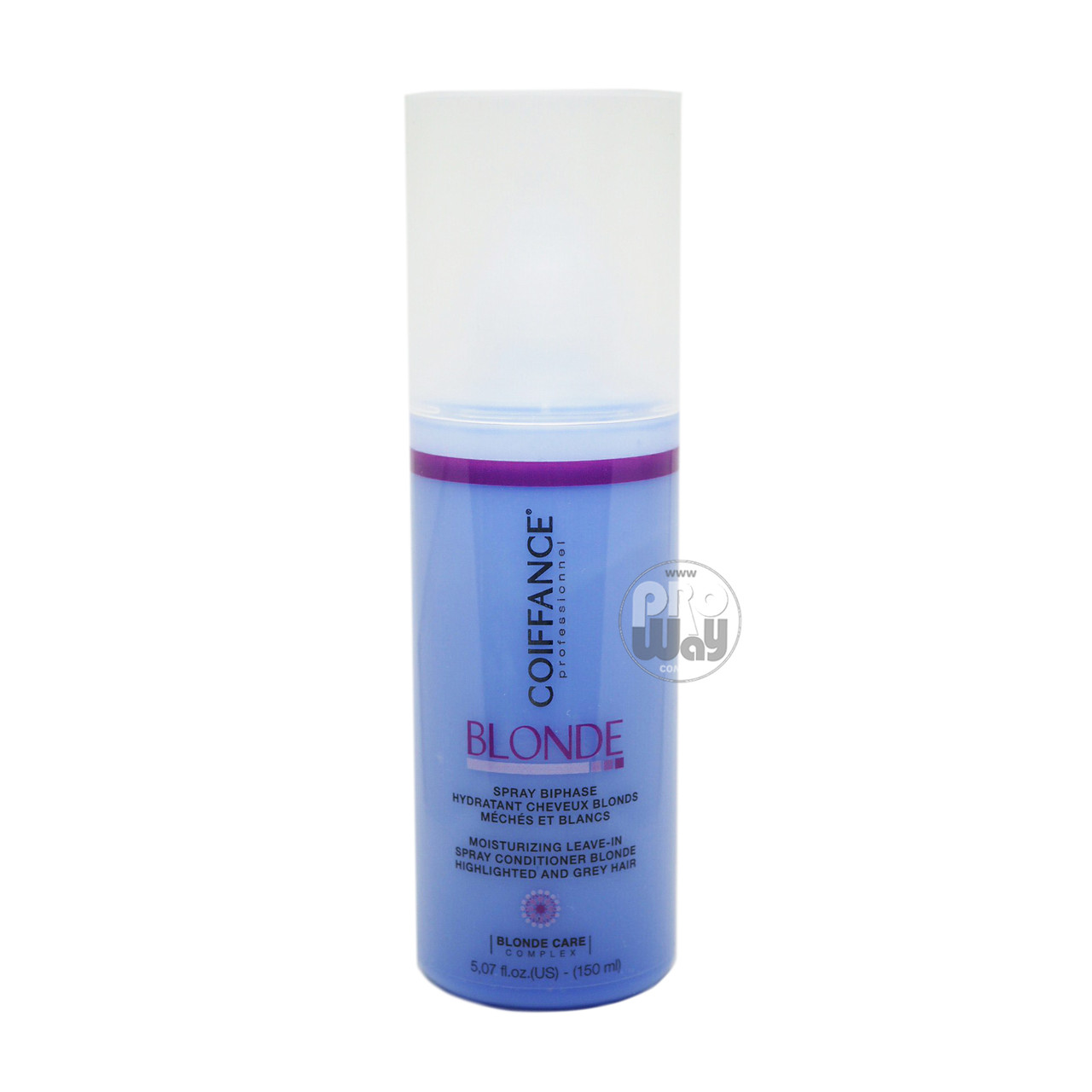 COIFFANCE Moisturizing Leave-In Spray Двофазний зволожувальний спрей-кондиціонер для світлого або сивого волосся