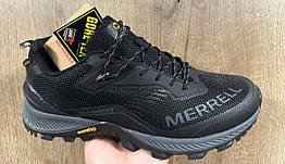 Чоловічі кросівки демісезон Merrell ТЕРМО водовідштовхувальна тканина чорний р.р. 41,42,44,46