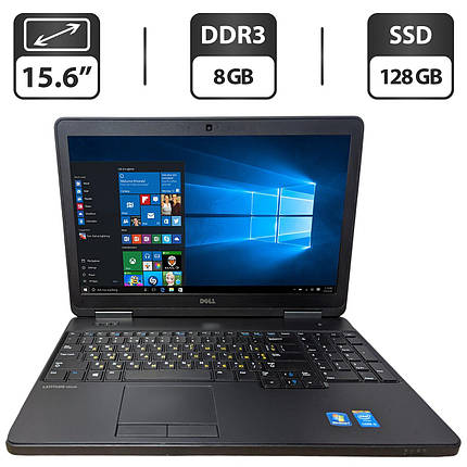 Ноутбук Б-клас Dell Latitude E5540/ 15.6" (1366x768)/ Core i5-4210U/ 8 GB RAM/ 128 GB SSD/ HD 4400, фото 1